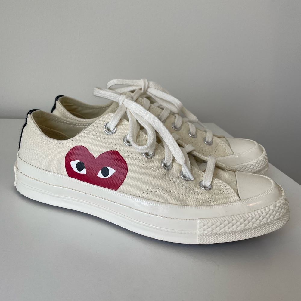 Comme des Garçons PLAY x Converse Chuck Taylor Hidden Heart Low Top Sneaker